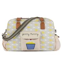 Pink Lining Yummy Mummy Changing Bag-Garden Birds