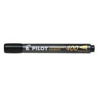 Pilot 400 Permanent Black Chisel Tip Marker 3131910504061