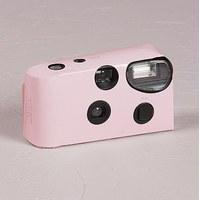 Pink Disposable Camera  Solid Colour Design