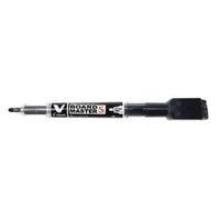 pilot v board master drywipe marker with eraser end black 461101001