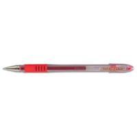 Pilot G-107 Grip Gel Rollerball Pen Fine 0.7mm Tip 0.4mm Line Red Pack