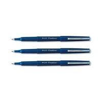 Pilot Fineliner Pen Medium 1.2mm Tip 0.4mm Line Blue Pack of 12