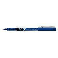 Pilot V7 Rollerball Pen 0.7mm Needle Tip 0.5mm Line Blue Pack of 12