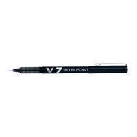 Pilot V7 Rollerball Pen 0.7mm Needle Tip 0.5mm Line Black Pack of 12