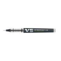 pilot v5 hi tecpoint refillable extra fine needlepoint rollerball pen