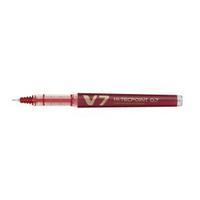 pilot v7 hi tecpoint refillable needlepoint rollerball pen 07mm tip