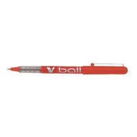 Pilot VB5 Rollerball Pen 0.5mm Tip 0.3mm Line Red Pack of 12 Pens