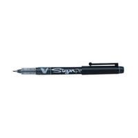 Pilot Sign Pen Liquid Ink Soft Medium 2.0mm Tip 0.6mm Line Black Pack