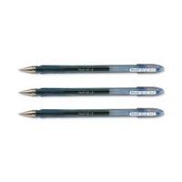 pilot g107 gel ink pen ergonomic grips 07mm tip 05mm line blue pack