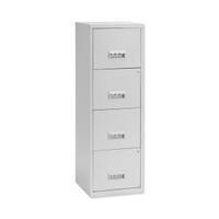 pierre henry a4 maxi steel lockable 4 drawer filing cabinet grey