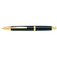 Pilot Capless Gold Trim Black Barrel Fountain Pen