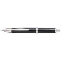 pilot capless carbonesque black barrel fountain pen