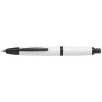 pilot capless black white barrel fountain pen