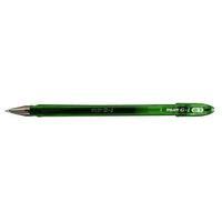 Pilot G107 Gel Ink Pen Ergonomic Grips 0.7mm Tip 0.5mm Line Green Pack