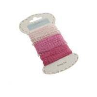 Pink Jute String Pack 1 mm x 15 m