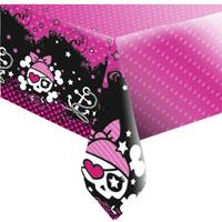 Pink Pirate Plastic Party Table Cover