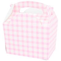 Pink Gingham Party Box