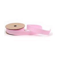 Pink Running Stitch Grosgrain Ribbon 16 mm x 2 m