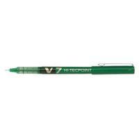 pilot v7 hi tecpoint liquid ink pen fine green pack of 12 101101204