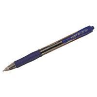 pilot g207 retractable gel blue pen pack of 12 g2 blue