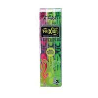 Pilot FriXion Highlighter Pen Assorted Pack of 3 469300300