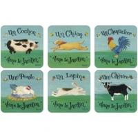 Pimpernel Placemats & Coasters Dans le Jardin Design, Dans le Jardin, Coasters Only