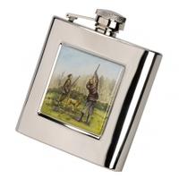 Pinder Bros Highland Shooting Hip Flask 6oz