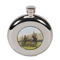 pinder bros round coniston shooting flask 45oz