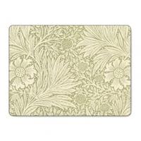 Pimpernel Placemats & Coasters Marigold Green Design, Marigold Green, Large Placemats Only