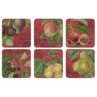 pimpernel placemats coasters hookers fruit red design hookers fruit re ...