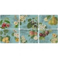 pimpernel placemats coasters hookers fruit teal design hookers fruit t ...