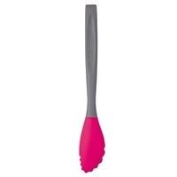 Pink 30cm Silicone Tongs