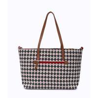 pink lining notting hill tote diamonds and hearts