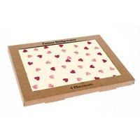 Pink Hearts Set of 4 Placemats