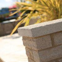 pitched buff walling stone l290mm w136mm t90mm