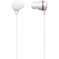 Pioneer SE-CL331-H Fully-Enclosed Dynamic Washable Sports Headphones - White