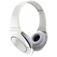 Pioneer SE-MJ721-W Fully Enclosed Dynamic Headphones with Powerful Bass - White