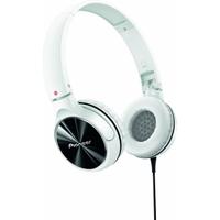 pioneer se mj532 w fully enclosed dynamic headphone white