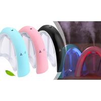 Pink Intelligent Touch LED Humidifier