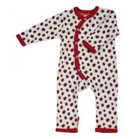 pigeon long romper red ladybird 6 12 months