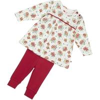 piccalilly red rose bloom baby set 12 18 months