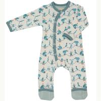 Pigeon Long Romper Circus Blue 0-5 Months