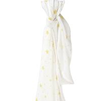 Piccalilly Muslin Yellow Star