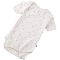 Piccalilly Bodysuit Pink Elephants Newborn