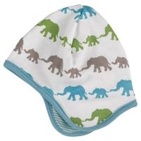 pigeon reverisible bonnet blue elephants