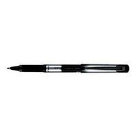 Pilot VBall VB7 Rollerball Pen with Rubber Grip 0.7mm Tip 0.4mm Line (Black) - (Pack of 12 Pens)
