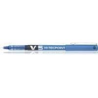 Pilot V5 Hi-Tecpoint Ultra Rollerball Pen 0.3mm Line Blue