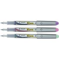 Pilot V4 Fountain Pen Pack of 3 Assorted Pastels 633300320