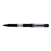 Pilot VBall VB5 Rollerball Pen with Rubber Grip 0.5mm Tip 0.3mm Line (Black) - (Pack of 12 Pens)