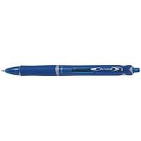Pilot Acroball Grip Begreen Medium Line 1.0mm Tip Width Retractable Ballpoint Pen (Blue) Pack of 10 Pens